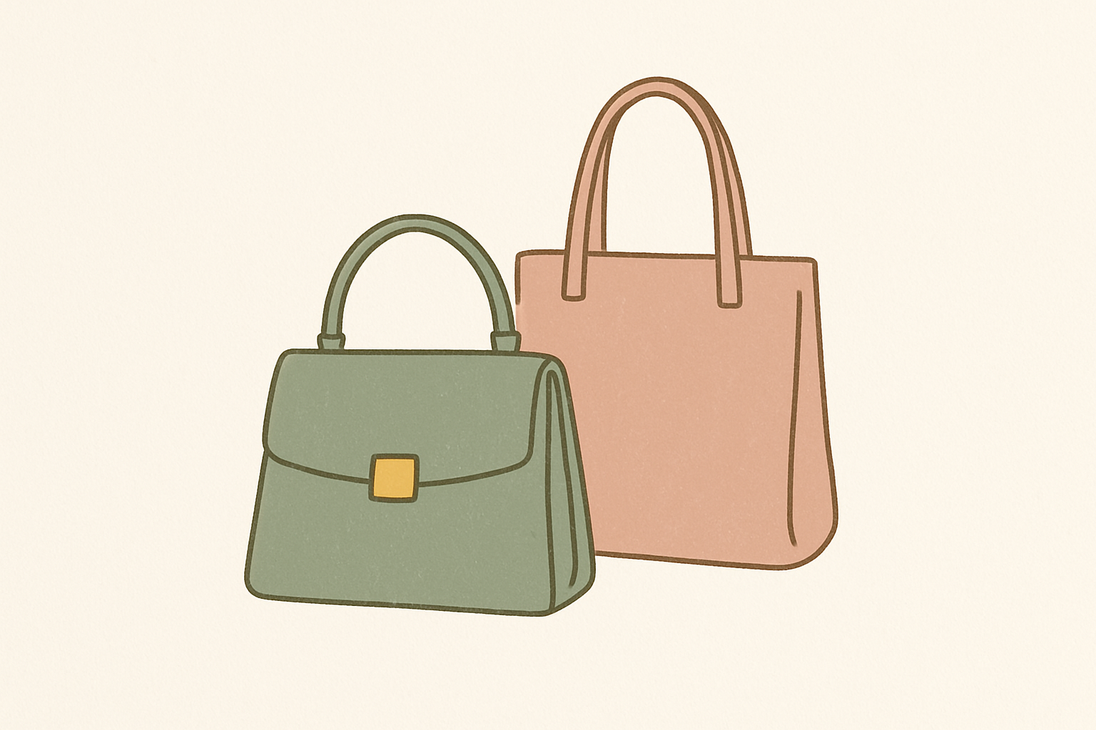 セレモニーのメインバッグ+サブバッグの組み合わせイメージ