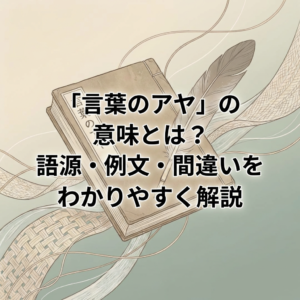 kotoba-no-aya-meaning
