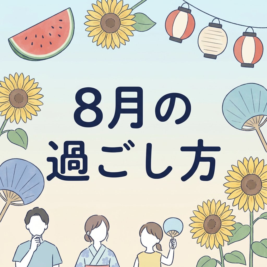 8月の過ごし方