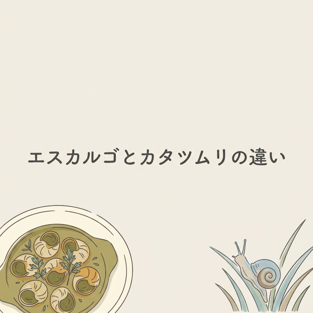 escargot-snail-difference